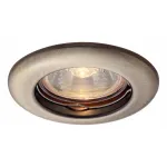 Встраиваемый светильник Arte Lamp Praktisch A1203PL-1AB Цвет арматуры бронза Цвет плафонов черный