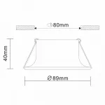 Встраиваемый светильник ST-Luce Barra ST200.508.01 Цвет плафонов белый Цвет арматуры белый от ImperiumLoft
