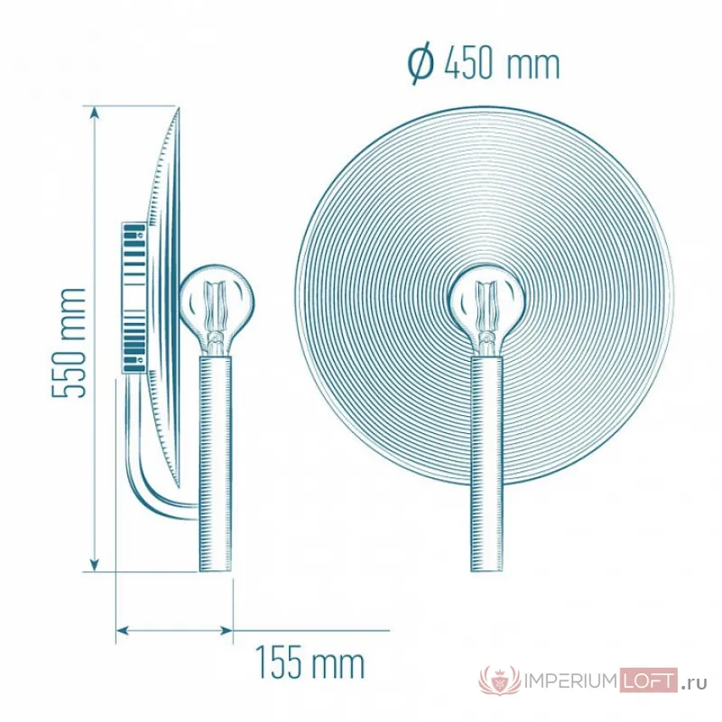 Бра Sun Lumen Orbis 091-114 от ImperiumLoft