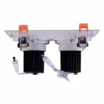 Встраиваемый светильник MW-Light Круз 637016202 Цвет арматуры белый Цвет плафонов кремовый от ImperiumLoft