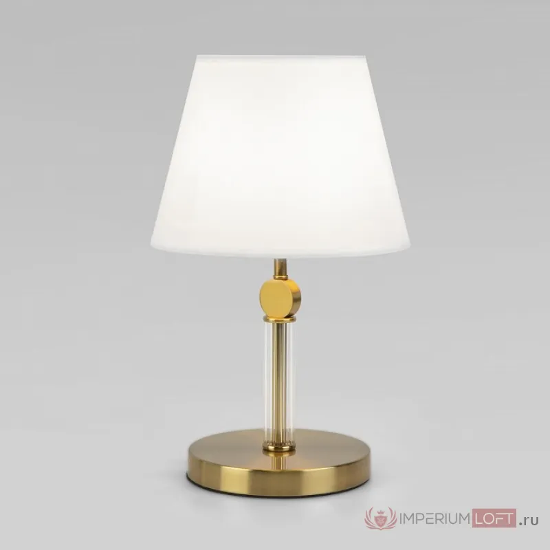 Настольная лампа декоративная Eurosvet Conso 01145/1 латунь от ImperiumLoft