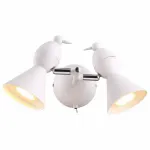 Бра Arte Lamp Picchio A9229AP-2WH Цвет арматуры белый Цвет плафонов белый от ImperiumLoft