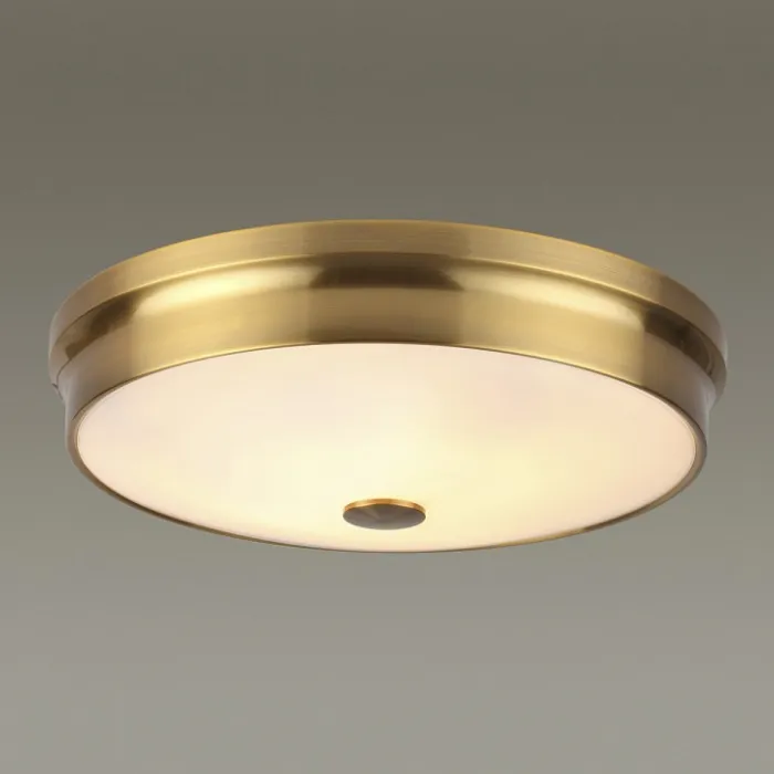Накладной светильник Odeon Light Marsei 4824/4C Цвет плафонов белый Цвет арматуры бронза от ImperiumLoft