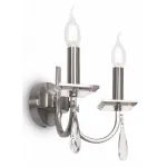 Бра Freya Forte FR1006WL-02N Цвет арматуры никель Цвет плафонов прозрачный от ImperiumLoft