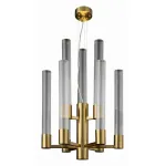 Подвесная люстра ST-Luce Terni SL1229.303.09 Цвет арматуры желтый Цвет плафонов неокрашенный