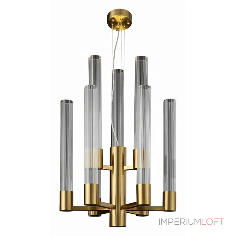Подвесная люстра ST-Luce Terni SL1229.303.09 Цвет арматуры желтый Цвет плафонов неокрашенный