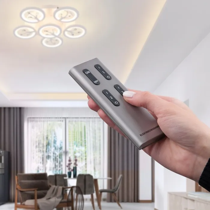 Пульт ДУ Elektrostandard Y11 a043622 Цвет арматуры серебро Цвет плафонов белый от ImperiumLoft