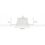 Встраиваемый светильник Donolux DL18838 DL18838/20W White R Dim 4000K от ImperiumLoft
