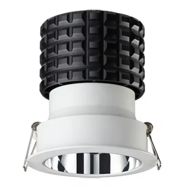 Встраиваемый светильник Novotech Turbine 357564 Цвет арматуры черно-белый от ImperiumLoft