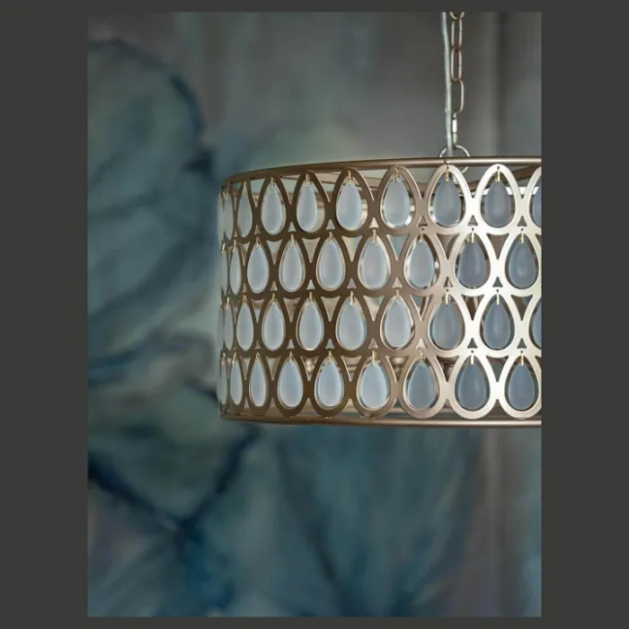 Подвесной светильник Vele Luce Donna 742 VL4064P07 Цвет арматуры кремовый Цвет плафонов белый от ImperiumLoft