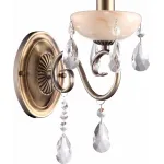 Бра Arte Lamp Onyx A9591AP-1AB Цвет арматуры бронза Цвет плафонов прозрачный