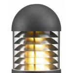 Светильник на штанге markslojd Kurt vagglampa gra 102570 Цвет арматуры серый Цвет плафонов прозрачный