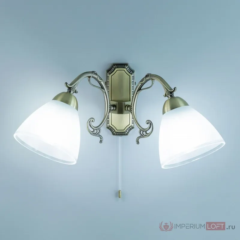 Бра Citilux Латур CL413421 Цвет арматуры бронза Цвет плафонов белый от ImperiumLoft