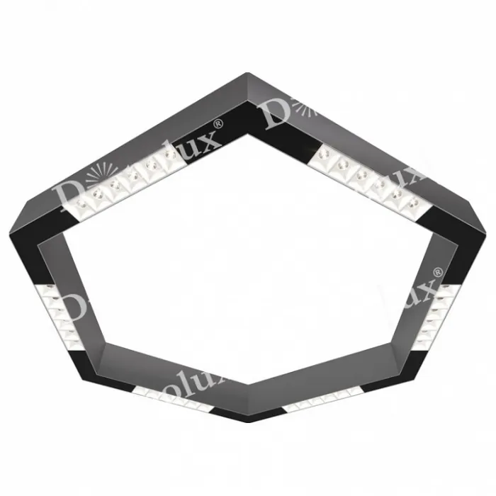 Накладной светильник Donolux DL18515 DL18515С111А36.48.700WB Цвет арматуры серебро Цвет плафонов черно-белый от ImperiumLoft