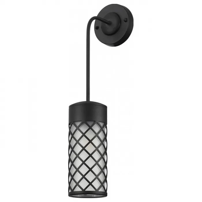 Светильник на штанге Odeon Light Dunes 4834/1W Цвет плафонов белый Цвет арматуры черный от ImperiumLoft