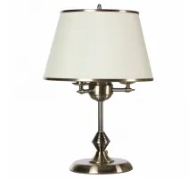 Настольная лампа декоративная Arte Lamp Alice A3579LT-3AB Цвет арматуры бронза Цвет плафонов кремовый