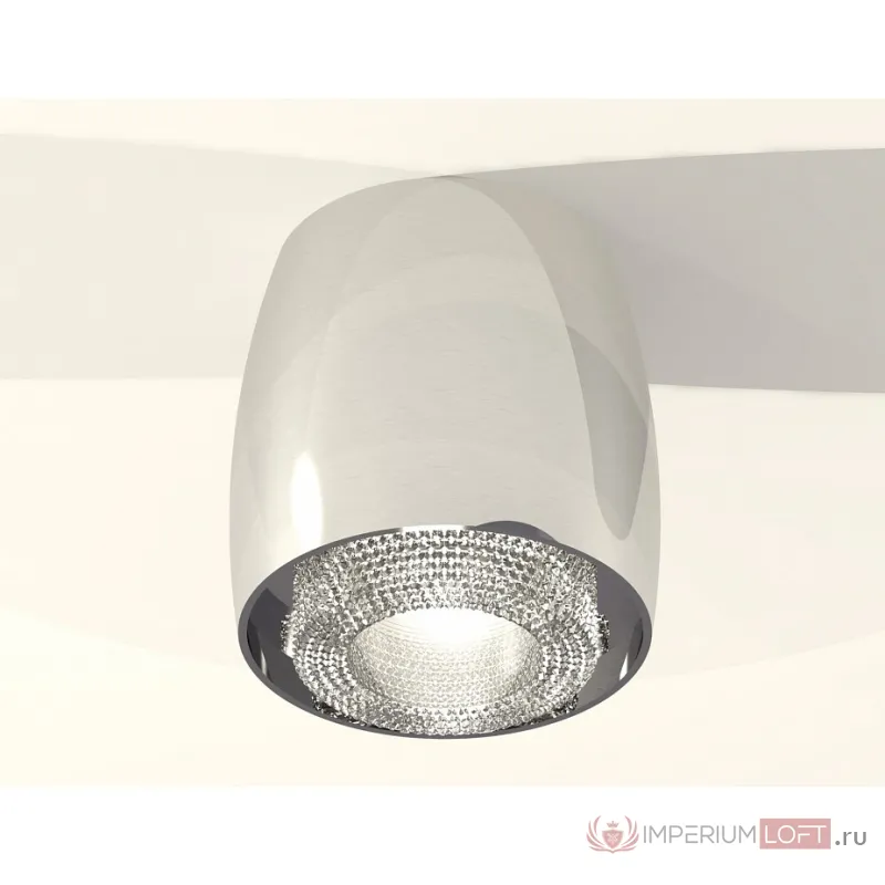 Накладной светильник Ambrella Techno 139 XS1143010 Цвет арматуры серебро Цвет плафонов прозрачный от ImperiumLoft