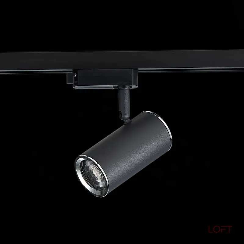 Светильник на штанге ST-Luce Cromi ST301.406.01 Цвет плафонов черный Цвет арматуры черный Светильник на штанге ST-Luce Cromi ST301.406.01 Цвет плафонов черный Цвет арматуры черный