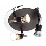 Спот Globo Diamondbacks 57600-3 Цвет арматуры хром от ImperiumLoft