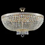 Люстра на штанге Maytoni Bella DIA750-PT60-WG Цвет арматуры золото Цвет плафонов прозрачный от ImperiumLoft