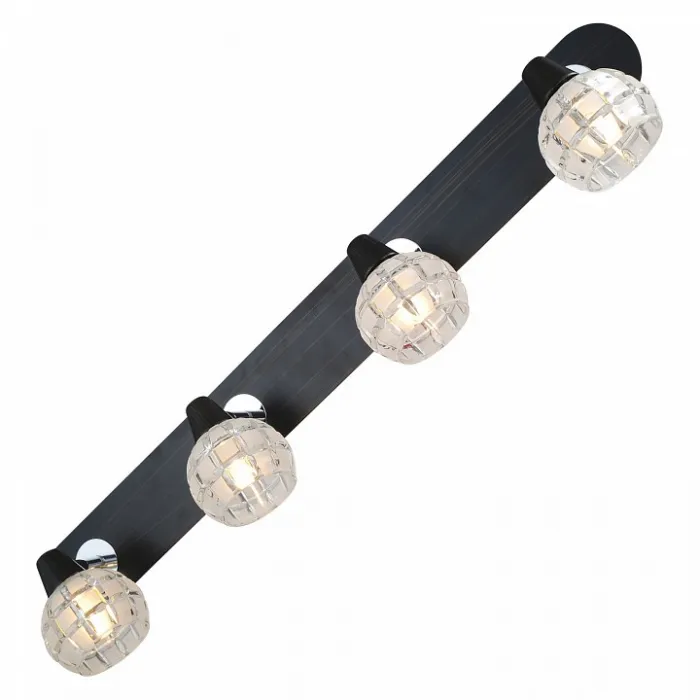 Спот Lussole Silandro LSL-8609-04 Цвет арматуры хром от ImperiumLoft