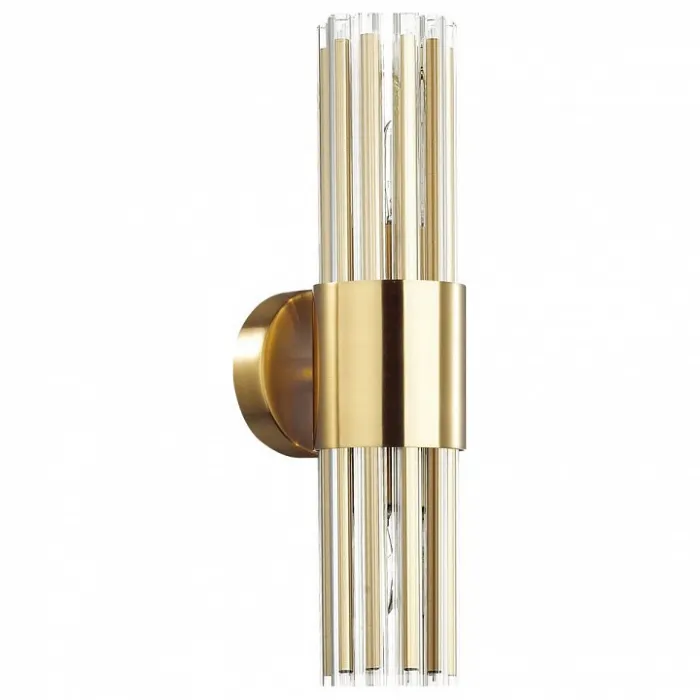 Бра Odeon Light Viketa 4786/2W Цвет плафонов прозрачный Цвет арматуры золото от ImperiumLoft