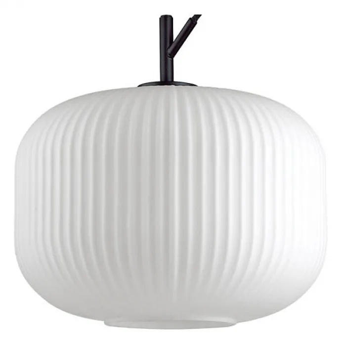 Подвесной светильник Odeon Light Roofi 4754/1 Цвет плафонов белый Цвет арматуры черный от ImperiumLoft