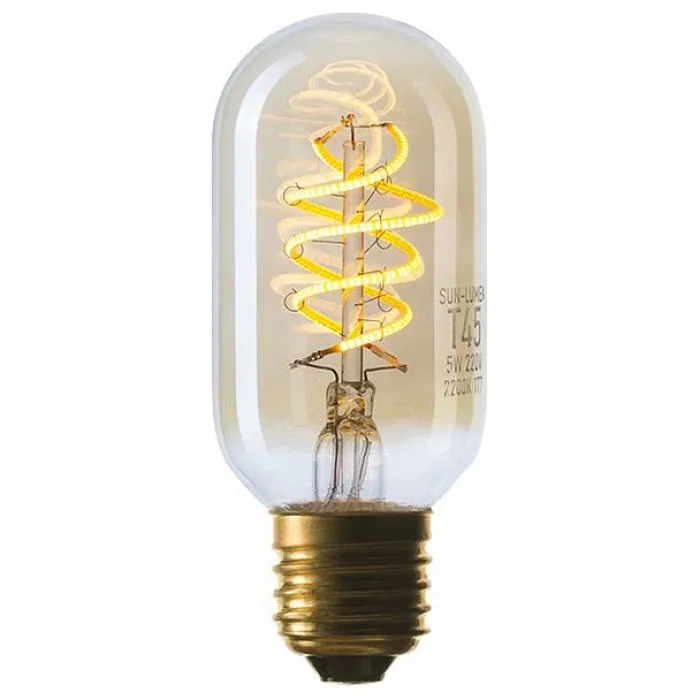 Лампа светодиодная Sun Lumen T45 E27 5Вт 2200K 057-387 от ImperiumLoft