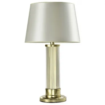 Настольная лампа декоративная Newport 3290 3292/T gold Цвет плафонов кремовый Цвет арматуры золото
