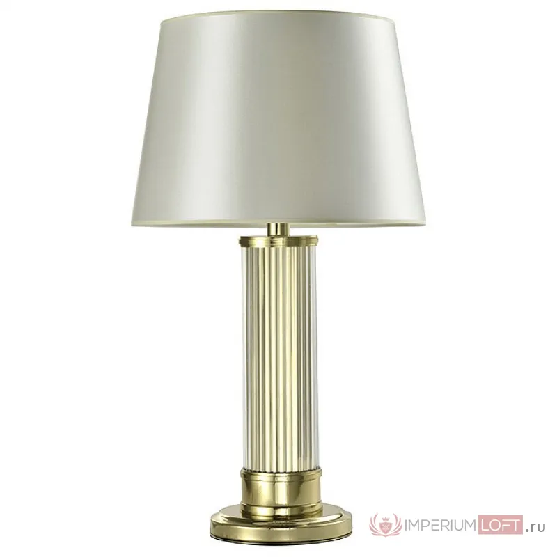 Настольная лампа декоративная Newport 3290 3292/T gold Цвет плафонов кремовый Цвет арматуры золото от ImperiumLoft