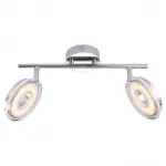 Спот Arte Lamp Fascio A8971AP-2CC Цвет арматуры хром Цвет плафонов белый