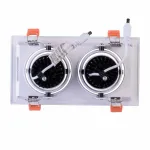 Встраиваемый светильник MW-Light Круз 637016202 Цвет арматуры белый Цвет плафонов кремовый от ImperiumLoft
