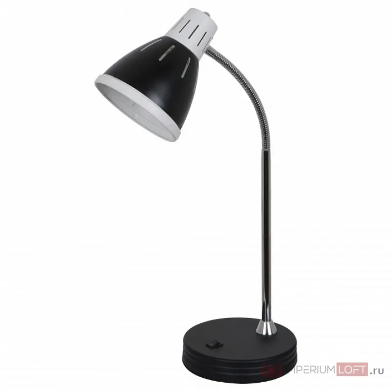 Настольная лампа офисная Arte Lamp Marted A2215LT-1BK Цвет арматуры черный Цвет плафонов черный от ImperiumLoft