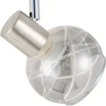 Спот TopLight Kristal TL1236Y-02SN Цвет арматуры никель Цвет плафонов серый