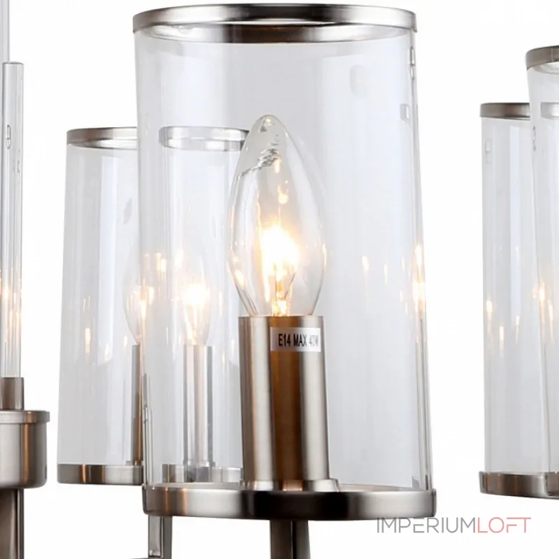 Подвесная люстра Stilfort Vase 1046/11/08P Цвет плафонов серый Цвет арматуры черный