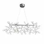 Подвесная люстра ST-Luce Rafina SL379.103.81 Цвет арматуры серебро Цвет плафонов белый от ImperiumLoft