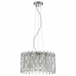 Подвесной светильник Vele Luce Marisa 654 VL3113P05 Цвет арматуры хром Цвет плафонов прозрачный от ImperiumLoft