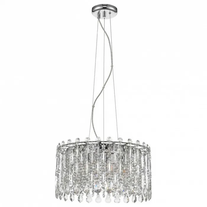 Подвесной светильник Vele Luce Marisa 654 VL3113P05 Цвет арматуры хром Цвет плафонов прозрачный от ImperiumLoft