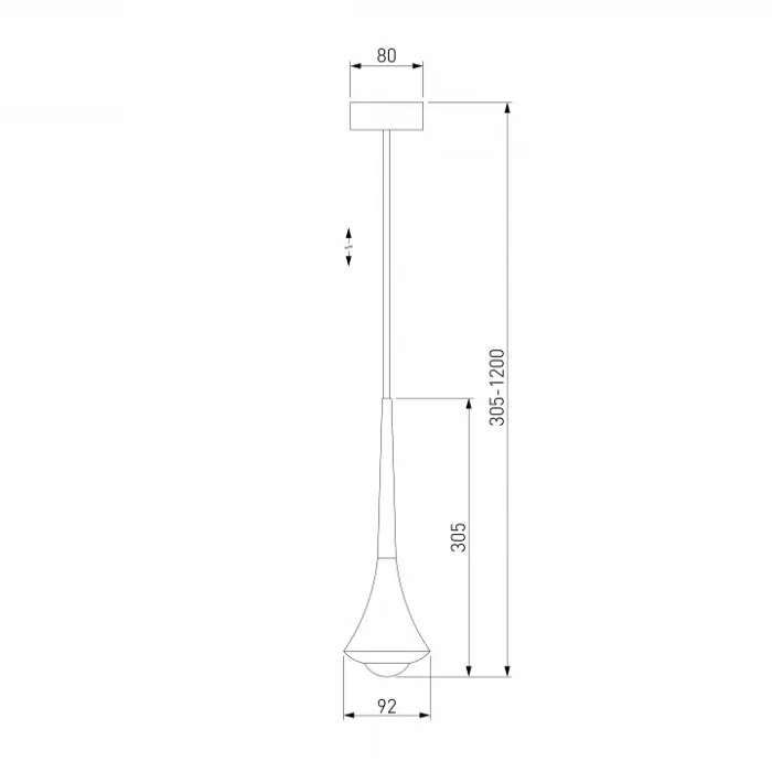 Подвесной светильник Elektrostandard Hill Hill 5W белый ( 50211 LED) от ImperiumLoft