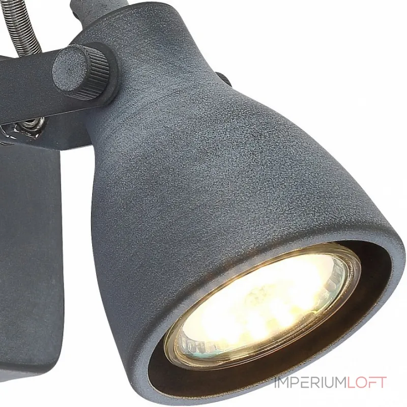 Бра Arte Lamp 9189 A9189AP-1GY Цвет арматуры серый Цвет плафонов серый