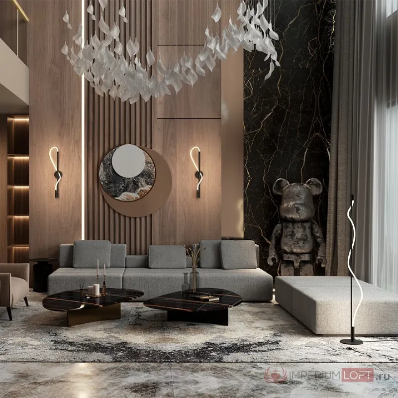 Торшер Maytoni Tau MOD166FL-L15B3K от ImperiumLoft