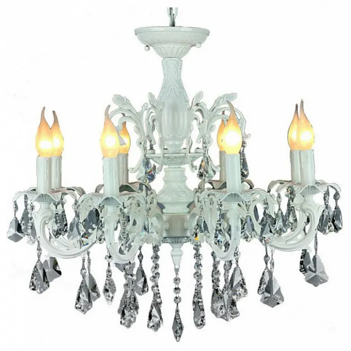Подвесная люстра Omnilux Catanzaro OML-30807-08 Цвет арматуры белый от ImperiumLoft