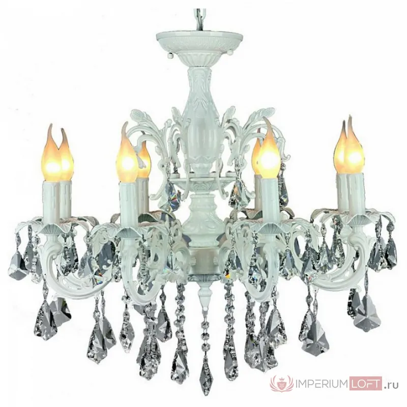 Подвесная люстра Omnilux Catanzaro OML-30807-08 Цвет арматуры белый от ImperiumLoft