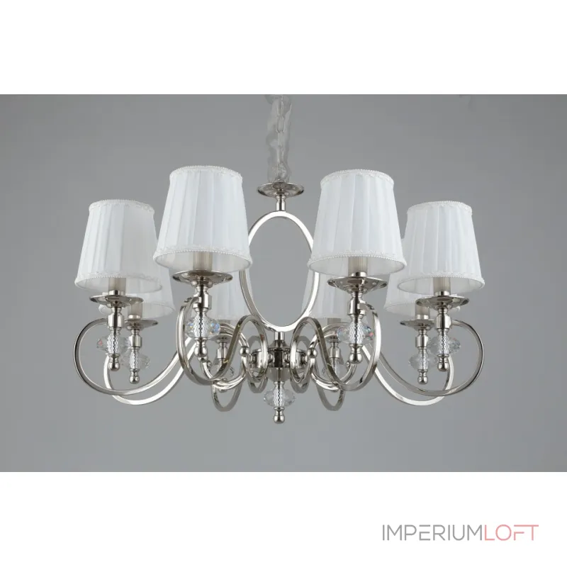 Подвесная люстра Aployt Reni APL.717.03.08 Цвет арматуры хром Цвет плафонов белый от ImperiumLoft Подвесная люстра Aployt Reni APL.717.03.08 Цвет арматуры хром Цвет плафонов белый от ImperiumLoft