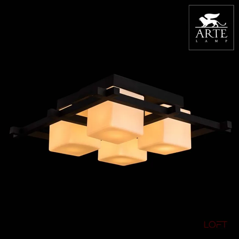 Потолочная люстра Arte Lamp Woods A8252PL-4CK Потолочная люстра Arte Lamp Woods A8252PL-4CK