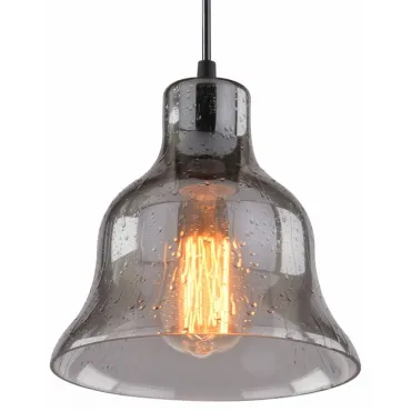 Подвесной светильник Arte Lamp Amiata A4255SP-1SM Цвет арматуры хром Цвет плафонов серый