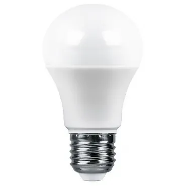 Лампа светодиодная Feron LB-1009 E27 9Вт 2700K 38026 Цвет арматуры никель Цвет плафонов белый