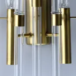 Накладной светильник MW-Light Альгеро 285021002 Цвет арматуры латунь Цвет плафонов прозрачный от ImperiumLoft