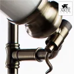 Спот Arte Lamp Vento A9231AP-2AB Цвет арматуры бронза Цвет плафонов белый от ImperiumLoft