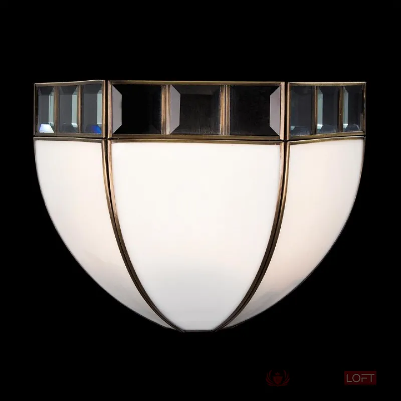 Накладной светильник Citilux Шербург-1 CL440312 Цвет плафонов белый Цвет арматуры бронза от ImperiumLoft
